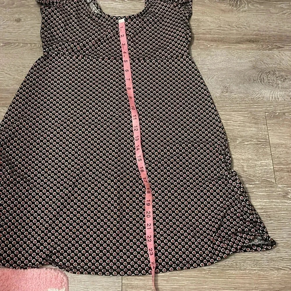 UO Lora Short Sleeve Mini Frock Dress size medium urban outfitters - Picture 5 of 6